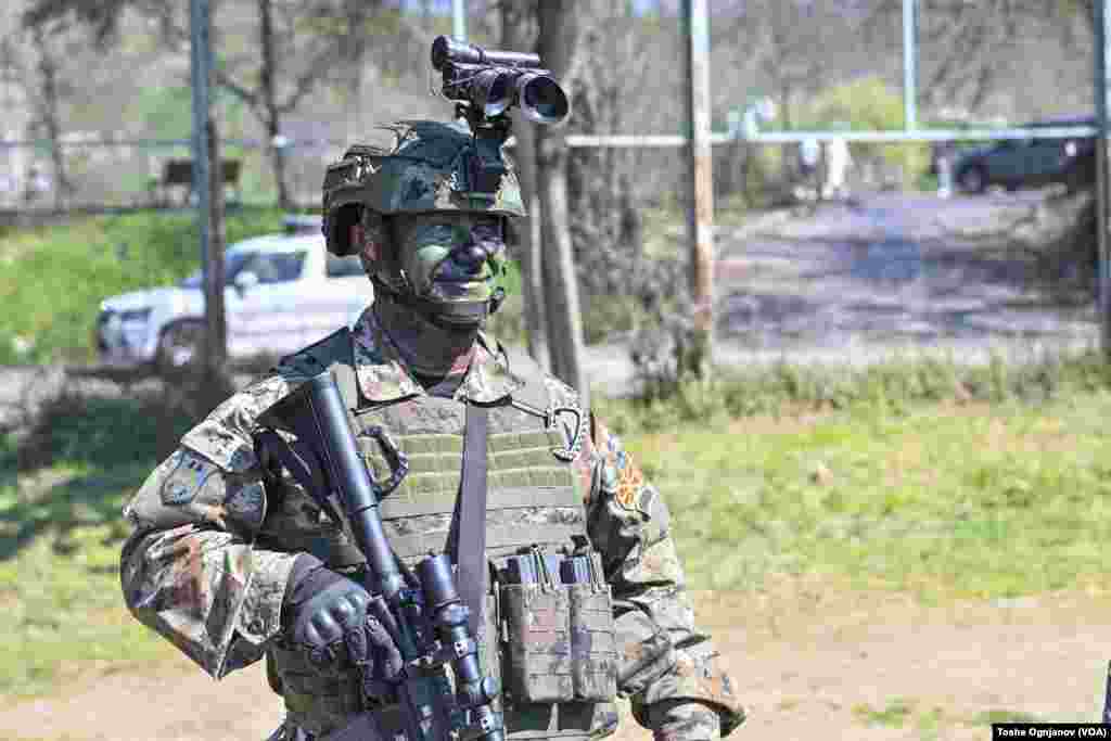  Отворен ден на македонската армија по повод 75 години НАТО и четири години членство во Алијансата. Армиски стадион во Скопје, 23.03.2024 &nbsp; 