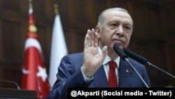 Shugaban kasar Turkiyya Recep Tayyip Erdogan