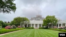 وائٹ ہاؤس کے روز گارڈن کا ایک نظارہ۔ فائل فوٹو