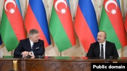 Azərbaycan Prezidenti İlham Əliyev və Slovakiyanın Baş naziri Robert Fiko (Mənbə: Azərbaycan Prezidentinin Administrasiyası)