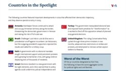 «100-ից 54 միավոր` Հայաստանը «մասամբ ազատ» երկրների ցանկում է». Freedom House