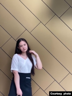 印尼总统大学国际关系学系学生穆利亚(Rizqita Cahyani Mulia) (照片提供: 穆利亚)