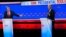 Wagombea urais Marekani 2024 Donald Trump na Joe Biden wakiwa katika mdahalo wa CNN huko Atlanta, Georgia 06.27.2024.