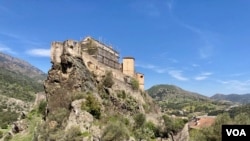 Corte is nestled in the rugged mountains of northern Corsica.