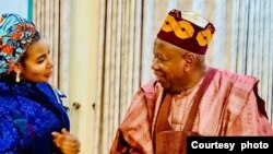 Maryam Shetty da Ganduje (Hoto: Faecebook/Maryam Shetty) 