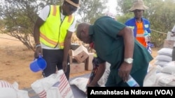 Matebeleland Food aid distribution