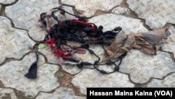 Layu da wasu tarkace da aka samu lokacin kama Kabir Bala aka Okwo - Jagoran ‘yan ta’addan Jihar Kogi