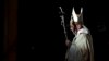 FILE - Pope Francis holds the pastoral staff as he leaves after celebrating a Mass in St. Peter's Basilica, at the Vatican, to mark Epiphany, Jan. 6, 2014. 