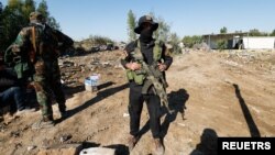 이라크 내 친이란 민병대 ‘카타이브-헤즈볼라(KH)’ 멤버들의 모습. (자료화면)