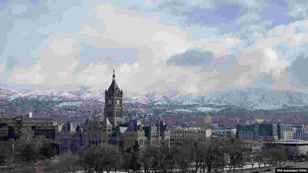 Salt Leyk Siti şəhərinin görünüşünü