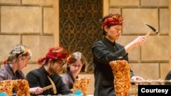 Zhihao Wang (kanan) Kodak Theater, Eastman School of Music (Courtessy: David Kotok)