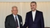  دیدار بورل و امیر‌عبداللهیان؛ جمهوری اسلامی به آزادی‌های اساسی مردم احترام بگذارد