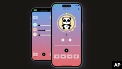 This image provided by Earkick in March 2024 shows the company's mental health chatbot on a smart. (Earkick image via AP)