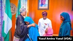 Remi Tinubu Ta Gana Da Daliba’an Da Aka Ceto Daga Hanun ‘Yan Bindiga Daga Jami’ar Katsina