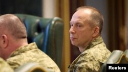 올렉산드르 시르스키 우크라이나 군 총사령관.