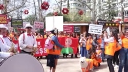 Ankarada fəallar leykemiyadan əziyyət çəkən uşaqların pulsuz müalicəsini tələb edib
