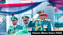 Shugaba Muhammadu Buhari ya halarci bukin ritayar tutocin soji 53