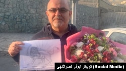 آرش کیخسروی پس از آزادی از زندان