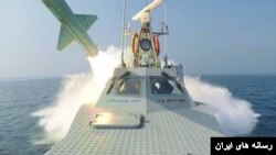 عکس منتشر شده از رزمایش دریایی سپاه در رسانه‌های ایران