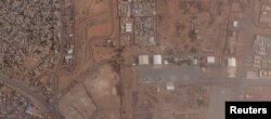 Airbase 101, di dekat Bandara Internasional Diori Hamani di Niamey, Niger, 21 April 2024. (2024 Planet Labs Inc./Handout via REUTERS)