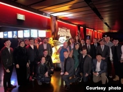 Yorie Kumalasari bersama tim FX DreamWorks untuk "Kung Fu Panda 4" (dok: Yorie Kumalasari)