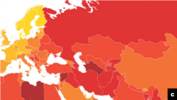 რუკა "საერთაშორისო გამჭვირვალობის" ანგარიშიდან: „კორუფციის აღქმის ინდექსი - 2023“