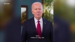 Biden Lanse Yon Defi Bay Trump Pou 2 Deba Prezidansyèl
