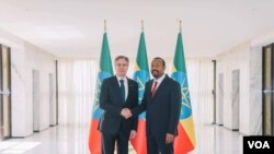 FAAYILII - Ministirii Dhimma Alaa Yunaayitid Isteets Antonii Blinken fi Mummichi Ministiraa Itiyoophiyaa Abiy Ahmad.