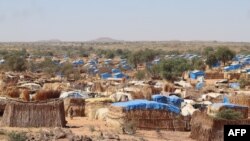  Kambi ya Wakimbizi waliokimbia vita Sudan ya Ourang , Adre Decemba 7, 2023. Picha na Denis Sassou Gueipeur / AFP.