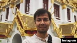 An undated image of Abuduwaili Abudureheman, taken from his Instagram account.