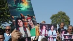 گردبوونەوەی ناڕەزایی لە سلێمانی لە دژی گیان لەدەستدانی دوو خانمی ڕۆژنامەوان لە هێرشێکی فڕۆکەی بێفڕۆکەوان لە سەیدسادق