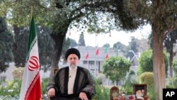 Rais wa Iran, Ebrahim Raisi. March 20, 2024. (Iranian Presidency Office via AP)