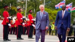 የእንግሊዙ ንጉሥ ቻርለስ ሣልሳዊ፣ ፕሬዚዳንት ዊሊያም ሩቶ 