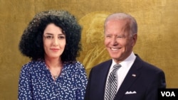 جو بایدن - نرگس محمدی