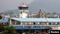 资料照片: 尼泊尔博卡拉机场