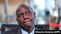 Rais wa Kenya William Ruto akiwa Addis Ababa Ethiopia, Februari 19, 2023. Picha na EDUARDO SOTERAS/AFP