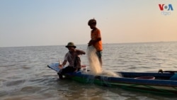 អ្នក​នេសាទ​ក្នុង​ភូមិ​កំពង់ប្រាក់​បារម្ភ​ពី​ការ​ដាច់​ពូដត្រី​ដោយ​សារ​ការ​នេសាទ​ខុស​ច្បាប់​នៅ​បឹង​ទន្លេសាប