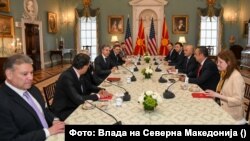 Меморандумот за разбирање бил потпишан по вчерашната средба на Ковачевски со државниот секретар на САД Ентони Блинкен, соопшти Стејт департментот