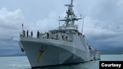 영국 해군 초계함 ‘스페이(HMS Spey)’함. 사진 = 영국 해군.