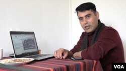 سمیع جهش خبرنگار افغان مقیم فرانسه 