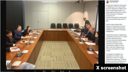 Milod Dodik (lijevo sredina) i Nikolaj Petrushev (desno, srednina) sekretar Vijeća sigurnosti Ruske Federacije.