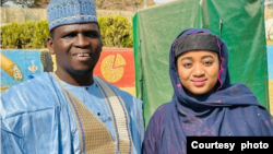 Mawaki Dauda Kahutu Rarara, hagu da Aisha Humaira, dama (Hoto: Instgram/Daudakahuturarara)