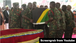 Mazishi ya aliyekuwa rais wa awamu ya pili wa Tanzania Ali Hassan Mwinyi.