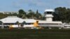Bandara Magenta selama di distrik Magenta, Noumea, wilayah Pasifik Kaledonia Baru Prancis, 23 Mei 2024. (Ludovic MARIN / POOL / AFP)