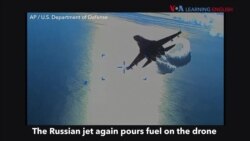 US Military Video of Drone Incident over Black Sea