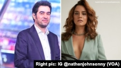  سپیده معافی و شهاب حسینی 