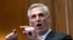 FILE - House Speaker Kevin McCarthy, R-Calif., speaks at a news conference at the Capitol in Washington, May 31, 2023. He said late on June 8, 2023, that the indictment of Donald Trump was a "brazen weaponization of power."