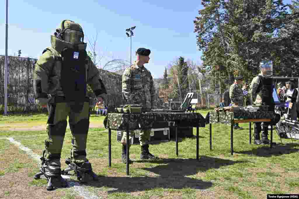  Отворен ден на македонската армија по повод 75 години НАТО и четири години членство во Алијансата. Армиски стадион во Скопје, 23.03.2024 &nbsp; 