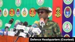  Daraktan Yada Labaran Ma'aikatar Tsaron Najeriya, Manjo Janar Edward Buba