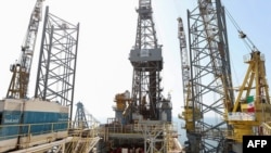 FILE - A handout picture provided by the Iranian presidency on Aug. 29, 2023, shows a general view of phase 11 of the South Pars gas field in Asaluyeh port in the southwestern Bushehr province ahead of its inauguration. 